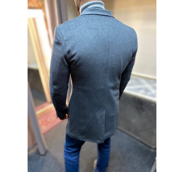 Пальто светло-серого цвета